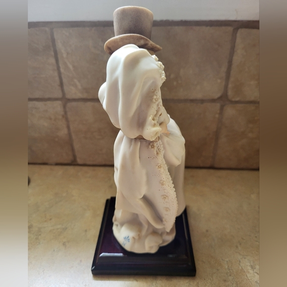 Giuseppe Armani "Just Married" Ceramic Decor Figurine 1986 Florence Couple - Picture 4 of 12